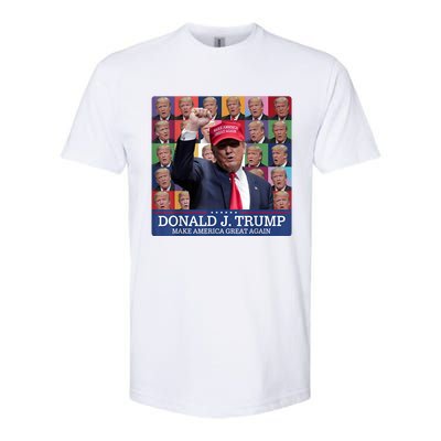 Donald Trump Era 2024 Trump Election Softstyle CVC T-Shirt