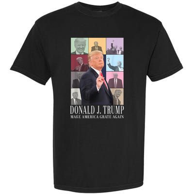 Donald Trump Era Funny Music Vote Trump For President 2024 Garment-Dyed Heavyweight T-Shirt