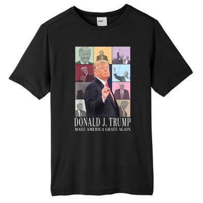 Donald Trump Era Funny Music Vote Trump For President 2024 Tall Fusion ChromaSoft Performance T-Shirt