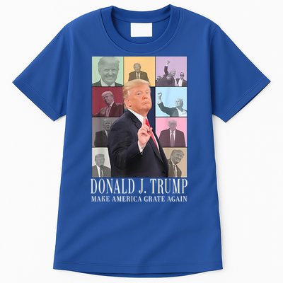 Donald Trump Era Funny Music Vote Trump For President 2024 Tall T-Shirt