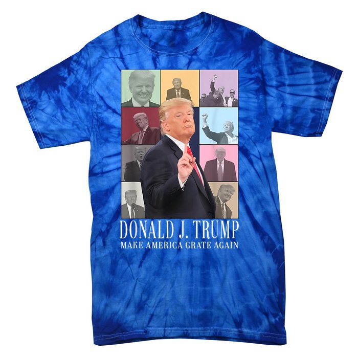 Donald Trump Era Funny Music Vote Trump For President 2024 Tie-Dye T-Shirt