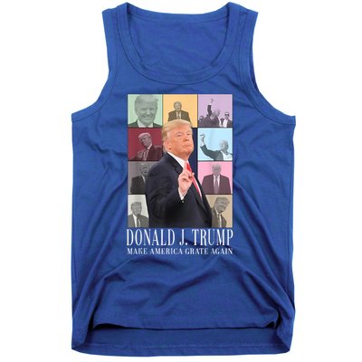 Donald Trump Era Funny Music Vote Trump For President 2024 Tank Top