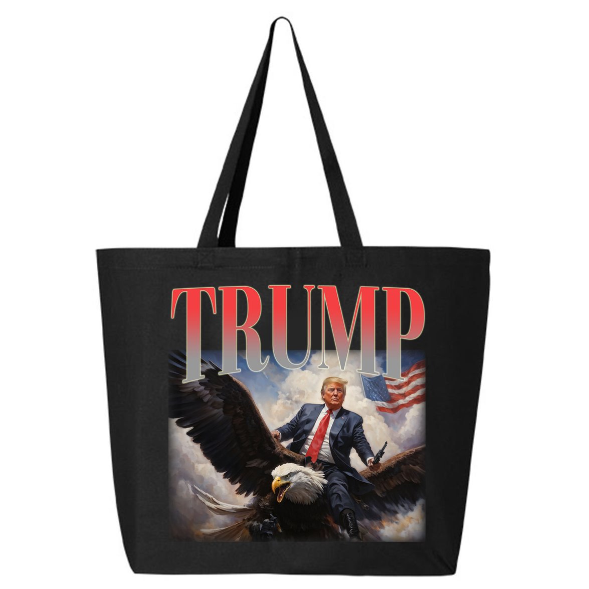 Donald Trump Eagle Usa Maga 25L Jumbo Tote