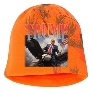 Donald Trump Eagle Usa Maga Kati - Camo Knit Beanie