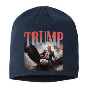 Donald Trump Eagle Usa Maga Sustainable Beanie