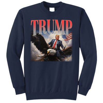 Donald Trump Eagle Usa Maga Tall Sweatshirt