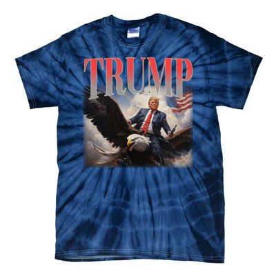 Donald Trump Eagle Usa Maga Tie-Dye T-Shirt