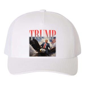 Donald Trump Eagle Usa Maga Yupoong Adult 5-Panel Trucker Hat