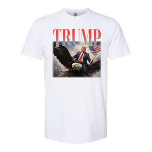 Donald Trump Eagle Usa Maga Softstyle CVC T-Shirt