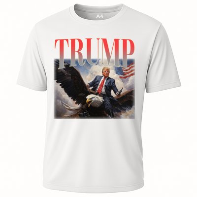 Donald Trump Eagle Usa Maga Performance Shirt