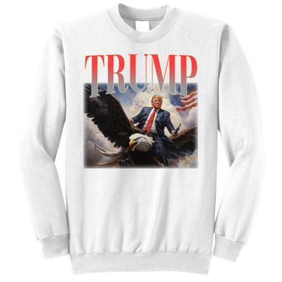 Donald Trump Eagle Usa Maga Sweatshirt