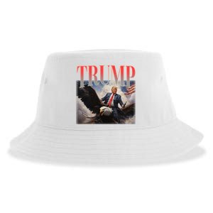 Donald Trump Eagle Usa Maga Sustainable Bucket Hat