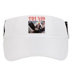 Donald Trump Eagle Usa Maga Adult Drive Performance Visor