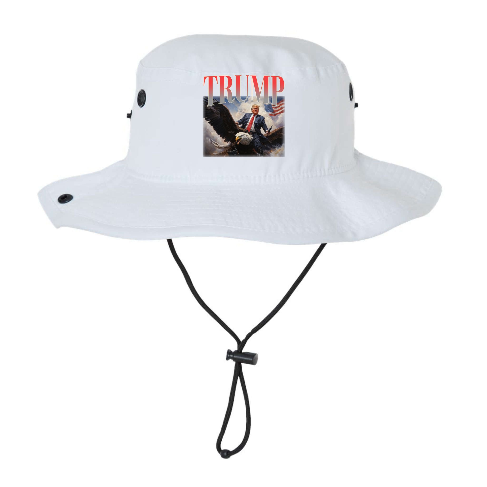 Donald Trump Eagle Usa Maga Bucket Hat