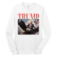 Donald Trump Eagle Usa Maga Tall Long Sleeve T-Shirt