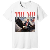 Donald Trump Eagle Usa Maga Premium T-Shirt