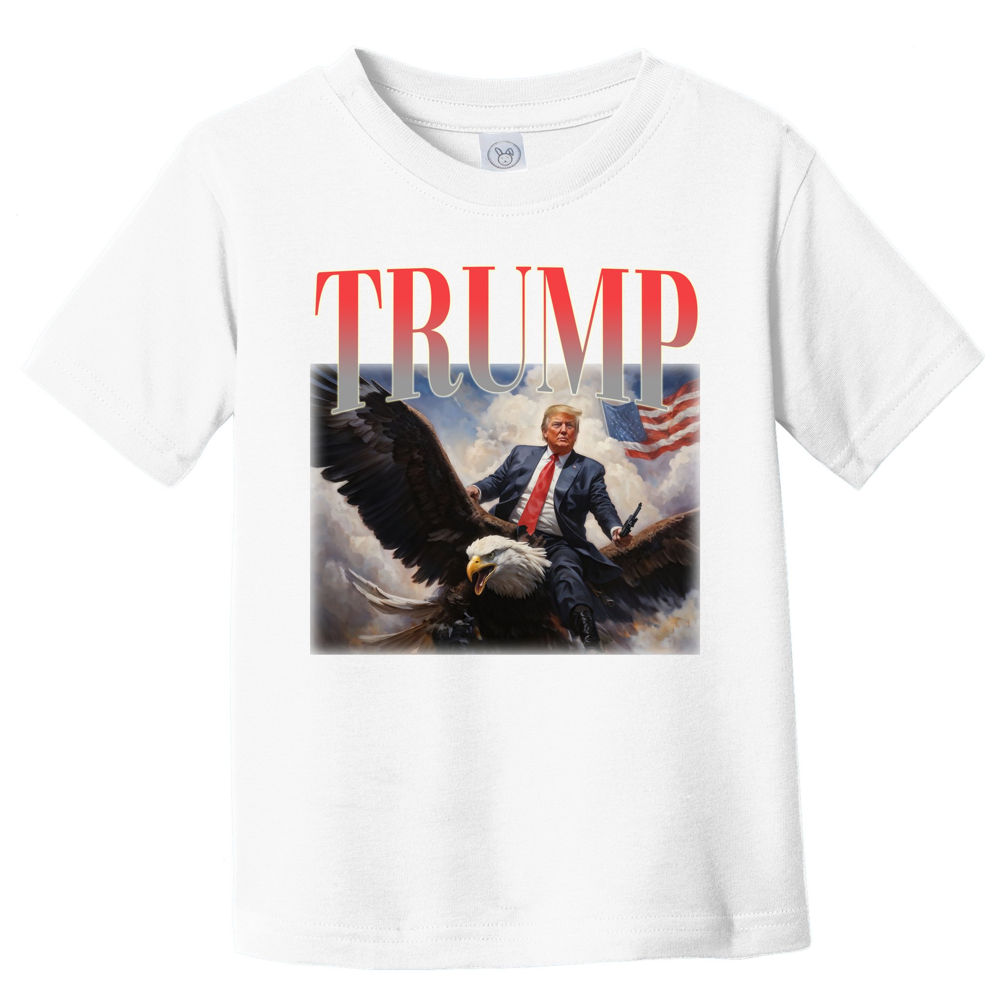 Donald Trump Eagle Usa Maga Toddler T-Shirt