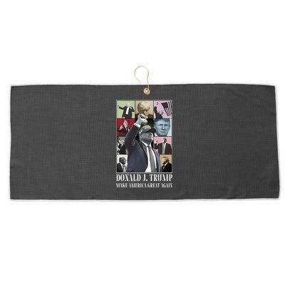 Donald Trump Eras Gift Large Microfiber Waffle Golf Towel