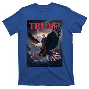 Donald Trump Eagle Usa President 2024 Take America Back Maga Funny Gift T-Shirt