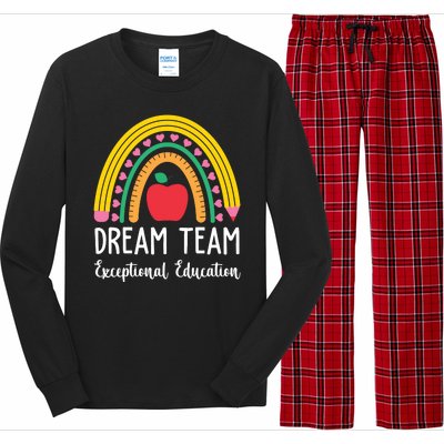 Dream Team Exceptional Education Gift For Teacher Long Sleeve Pajama Set