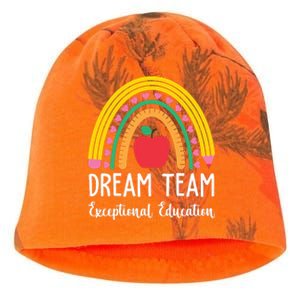 Dream Team Exceptional Education Gift For Teacher Kati - Camo Knit Beanie