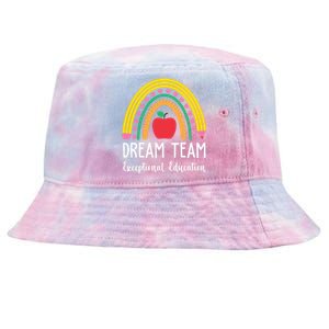 Dream Team Exceptional Education Gift For Teacher Tie-Dyed Bucket Hat