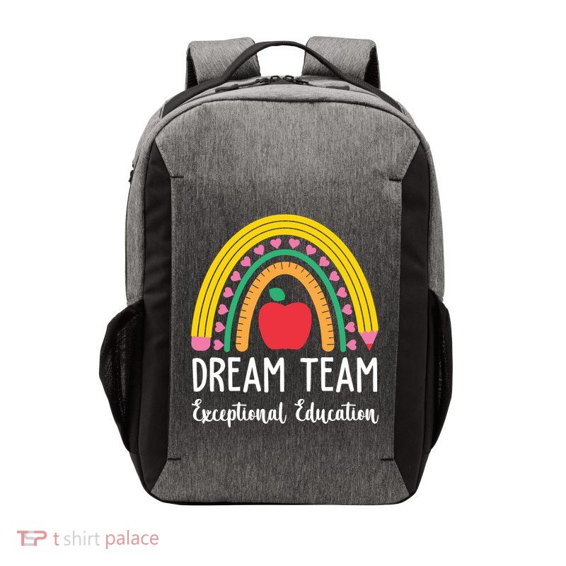 Dream Team Exceptional Education Gift For Teacher Vector Backpack