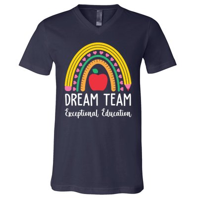 Dream Team Exceptional Education Gift For Teacher V-Neck T-Shirt