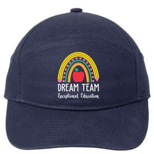 Dream Team Exceptional Education Gift For Teacher 7-Panel Snapback Hat