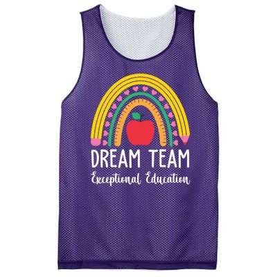 Dream Team Exceptional Education Gift For Teacher Mesh Reversible Basketball Jersey Tank