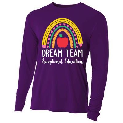 Dream Team Exceptional Education Gift For Teacher Cooling Performance Long Sleeve Crew