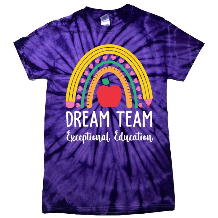 Dream Team Exceptional Education Gift For Teacher Tie-Dye T-Shirt