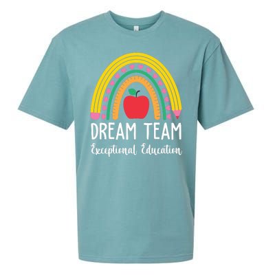 Dream Team Exceptional Education Gift For Teacher Sueded Cloud Jersey T-Shirt