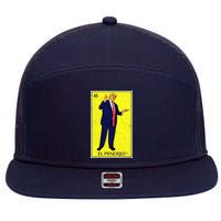 Donald Trump El Pendejo 7 Panel Mesh Trucker Snapback Hat