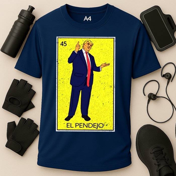 Donald Trump El Pendejo Cooling Performance Crew T-Shirt