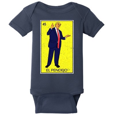 Donald Trump El Pendejo Baby Bodysuit