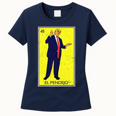 Donald Trump El Pendejo Womens T-Shirt