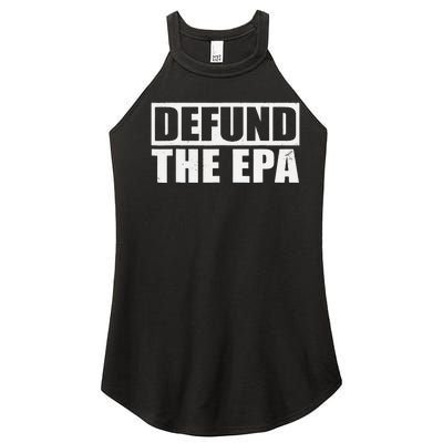 Defund The EPA Funny Meme Women's Perfect Tri Rocker Tank