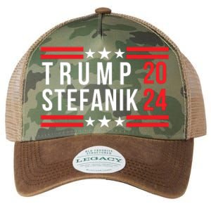 Donald Trump Elise Stefanik Election 2024 Trump Stefanik 2024 Legacy Tie Dye Trucker Hat