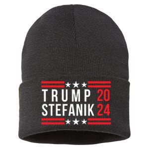 Donald Trump Elise Stefanik Election 2024 Trump Stefanik 2024 Sustainable Knit Beanie