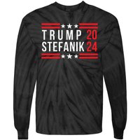 Donald Trump Elise Stefanik Election 2024 Trump Stefanik 2024 Tie-Dye Long Sleeve Shirt