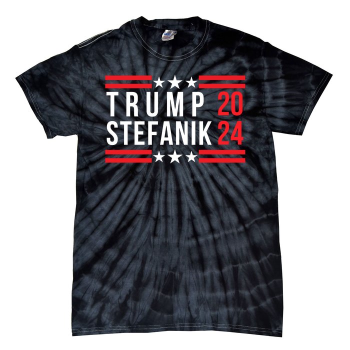 Donald Trump Elise Stefanik Election 2024 Trump Stefanik 2024 Tie-Dye T-Shirt