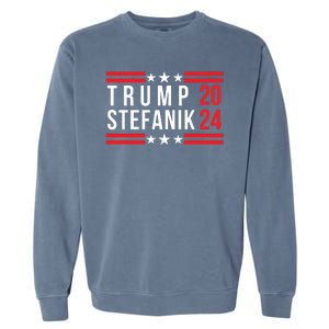 Donald Trump Elise Stefanik Election 2024 Trump Stefanik 2024 Garment-Dyed Sweatshirt