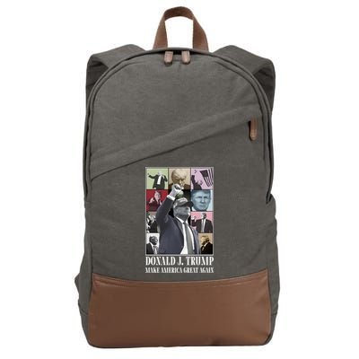 Donald Trump Eras Gift Cotton Canvas Backpack