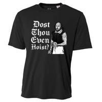 Dost Thou Even Hoist Bro Do You Even Lift Gym Shakespeare Cooling Performance Crew T-Shirt