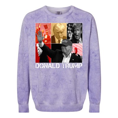 Donald Trump Era Colorblast Crewneck Sweatshirt