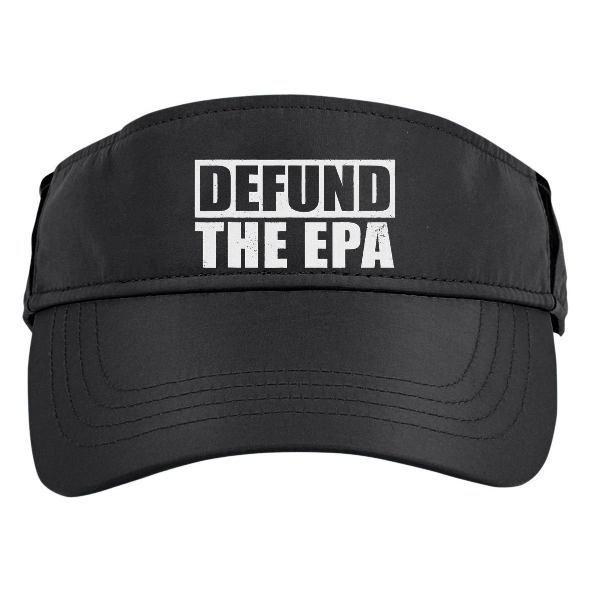 Defund The Epa Funny Meme Adult Drive Performance Visor