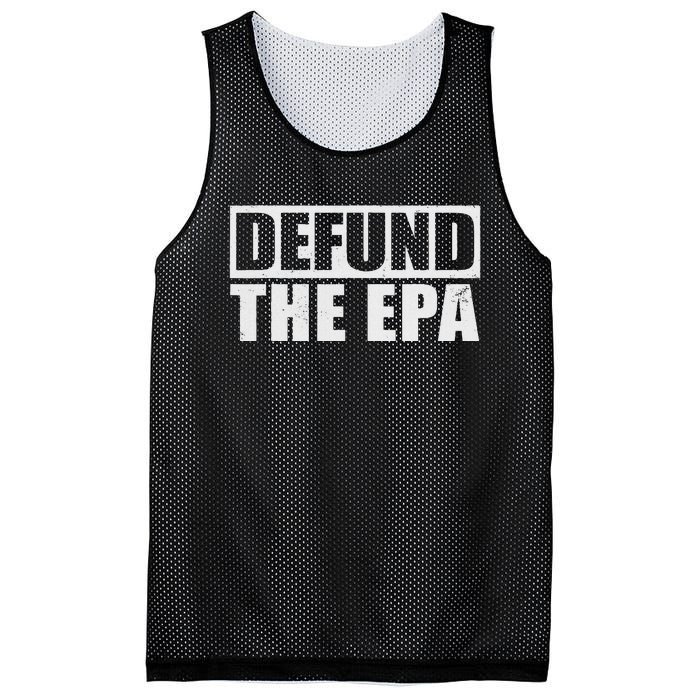 Defund The Epa Funny Meme Mesh Reversible Basketball Jersey Tank