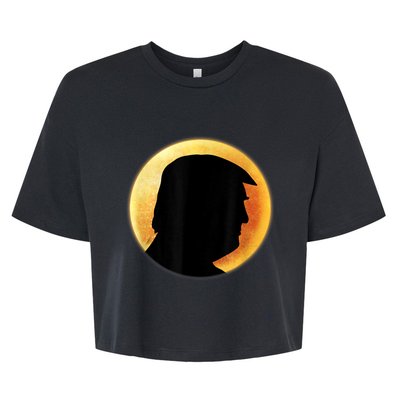 Donald Trump Eclipse Bella+Canvas Jersey Crop Tee