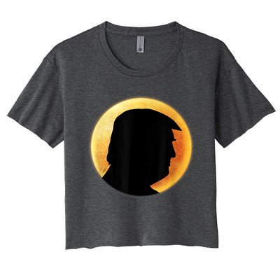 Donald Trump Eclipse Women's Crop Top Tee